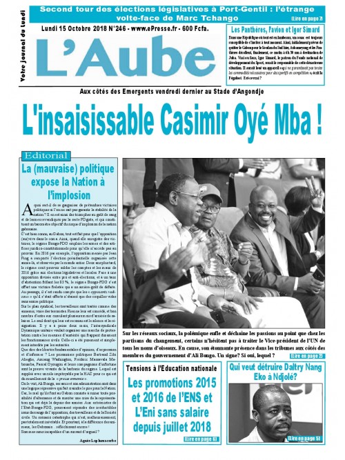 L'Aube 17/10/2018