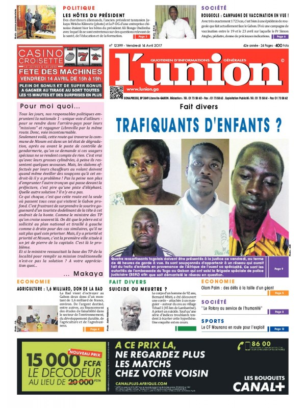 L'Union 14/04/2017