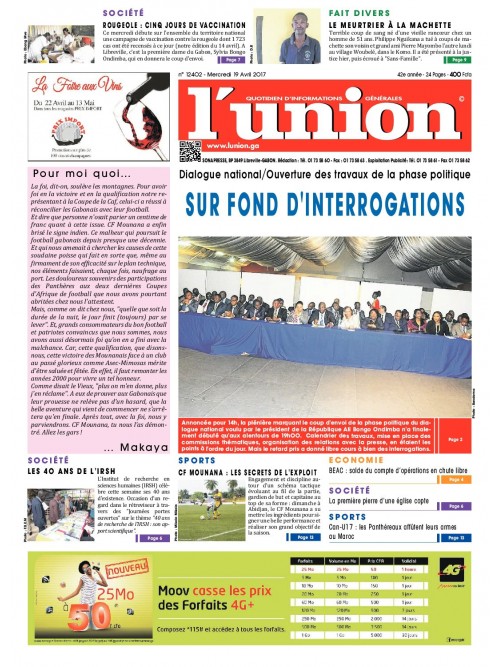 L'Union 19/04/2017