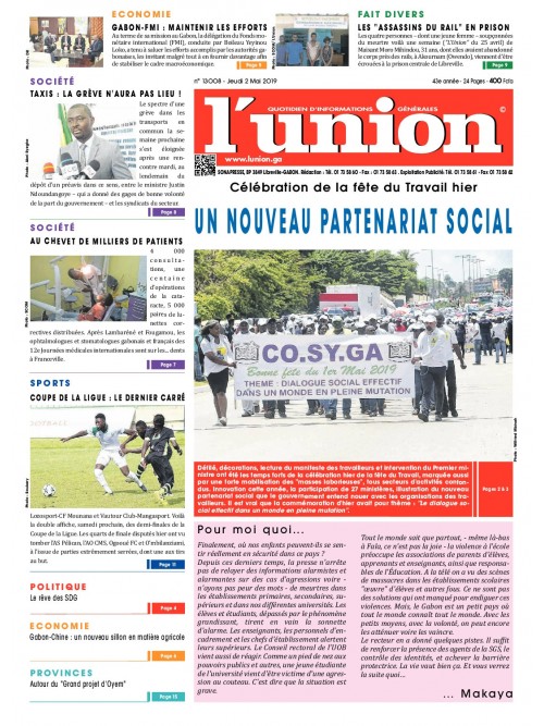 L'Union 02/05/2019