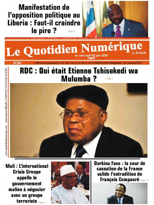 QUOTIDIEN NUMERIQUE D AFRIQUE 05/06/2019