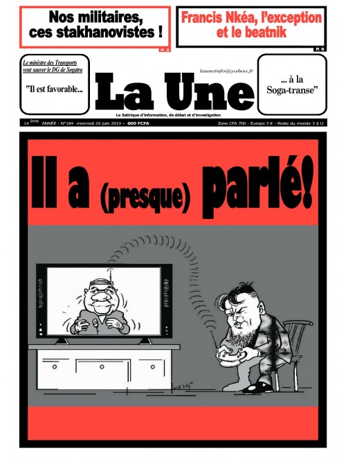La Une 26/06/2019