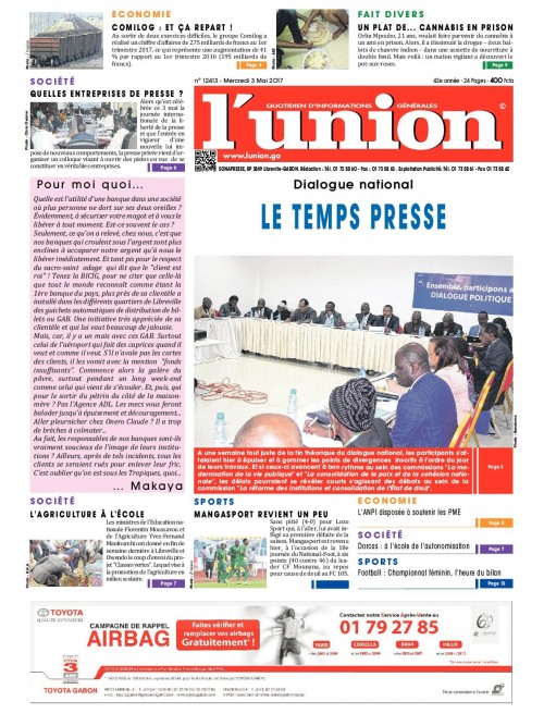 L'Union 03/05/2017