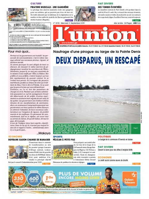 L'Union 11/09/2019