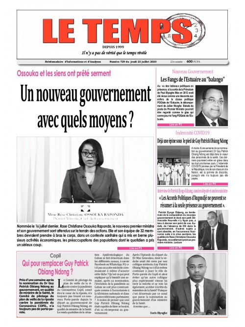 Le Temps
 23/07/2020