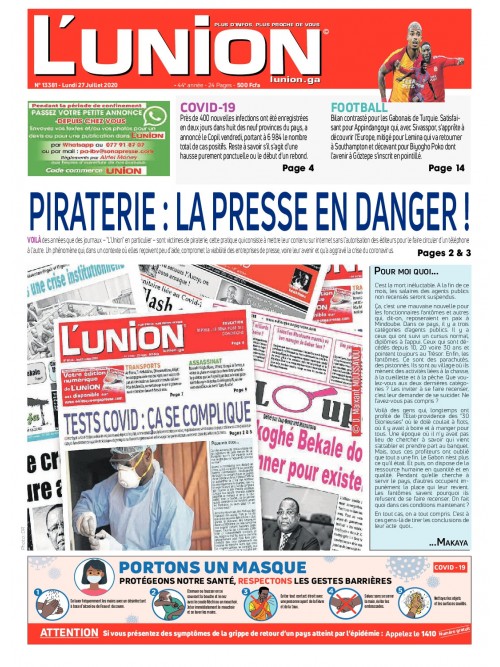 L'Union 27/07/2020