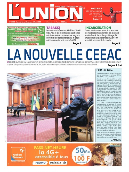 L'Union 01/08/2020