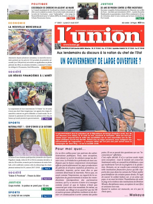 L'Union 21/08/2017