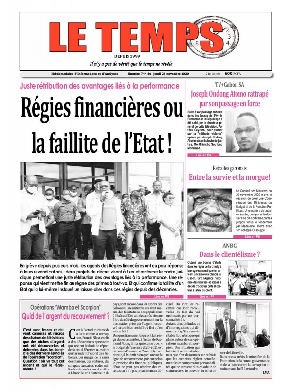 Le Temps
 26/11/2020