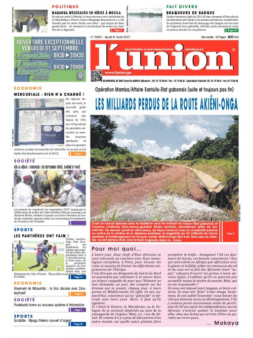 L'Union 31/08/2017