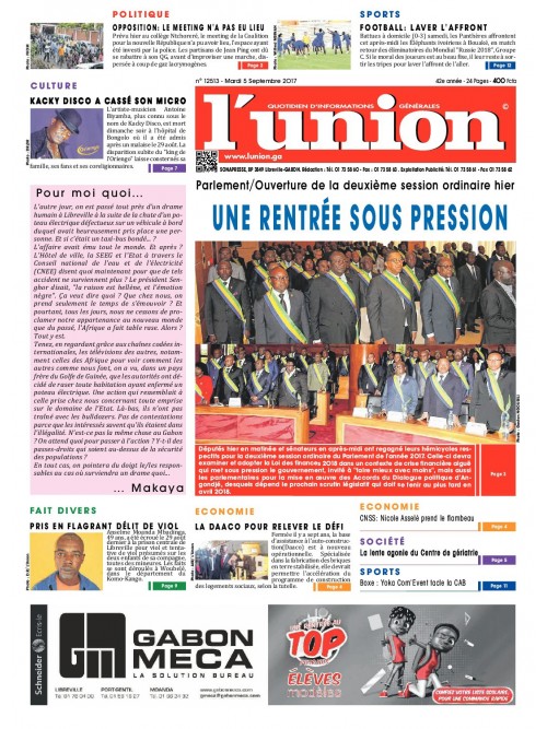 L'Union 05/09/2017