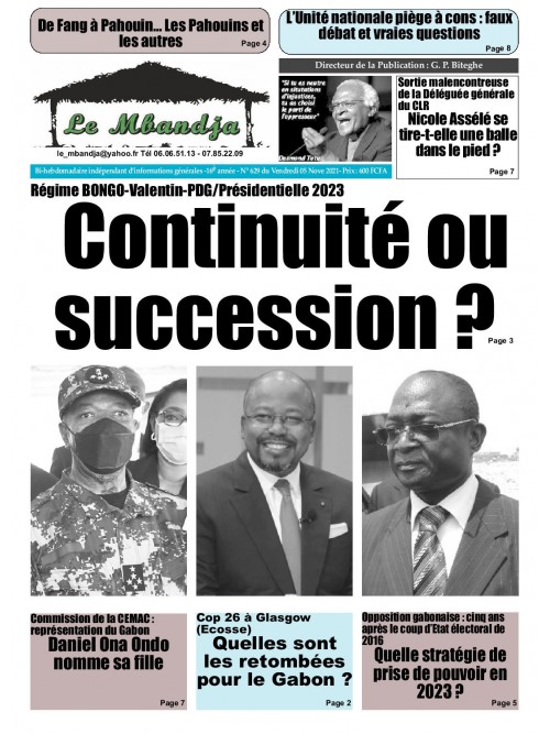 Le Mbandja 05/11/2021