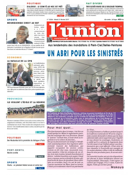 L'UNION 21/02/2017