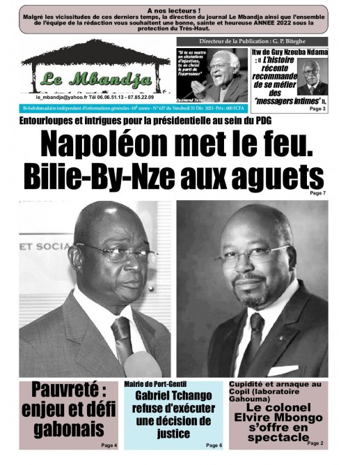 Le Mbandja 31/12/2021