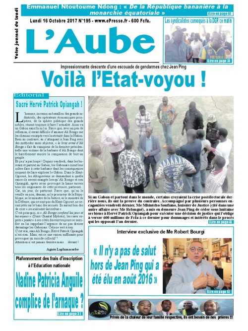 L'Aube 16/10/2017