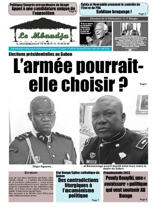 Le Mbandja 25/03/2022