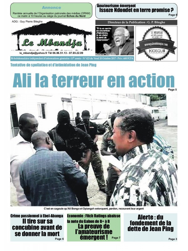 Le Mbandja 20/10/2017