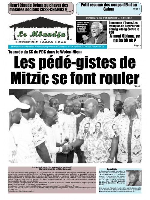 Le Mbandja 14/10/2022