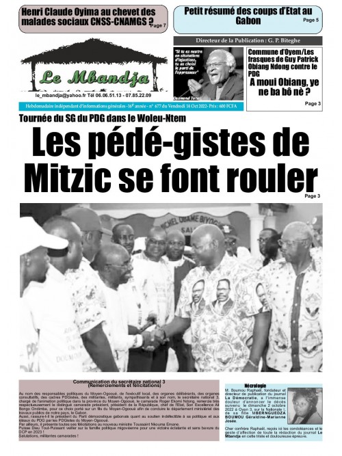 Le Mbandja 14/10/2022