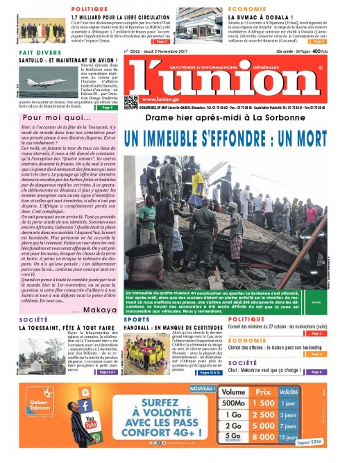 L'Union 02/11/2017