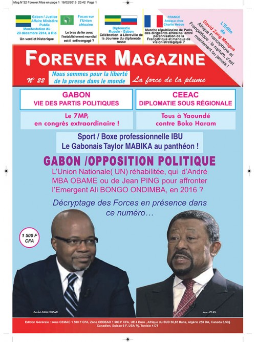 Forever Magazine 18/02/2015