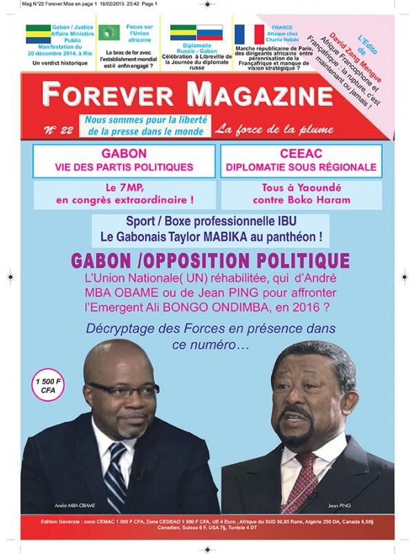 Forever Magazine 18/02/2015