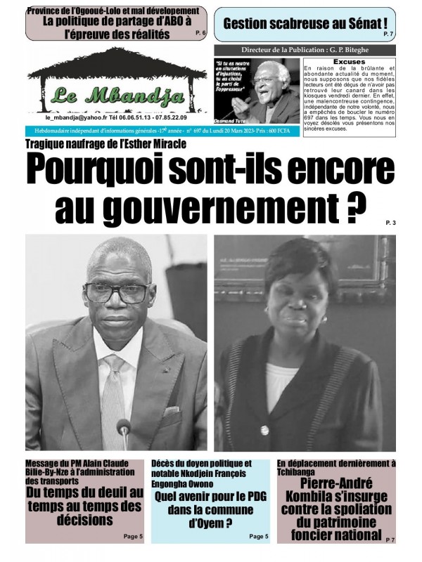 Le Mbandja 20/03/2023