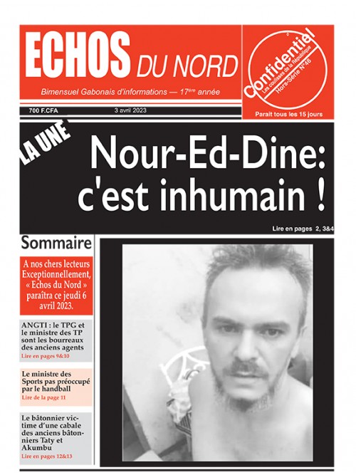 Echos du Nord Confidentiel
 03/04/2023