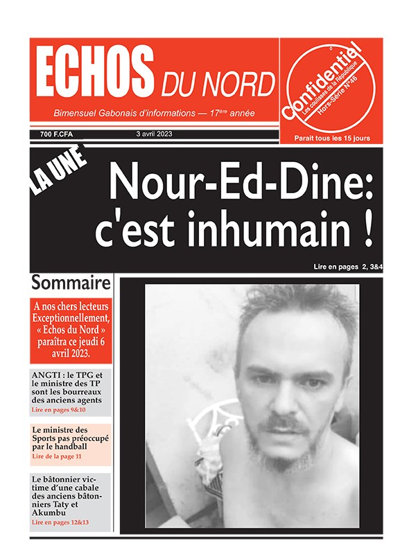 Echos du Nord Confidentiel
 03/04/2023