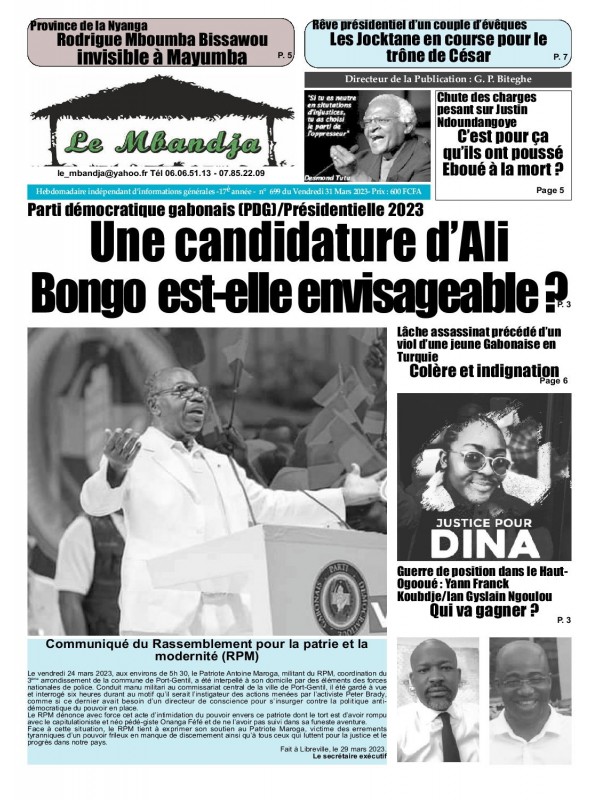 Le Mbandja 31/03/2023