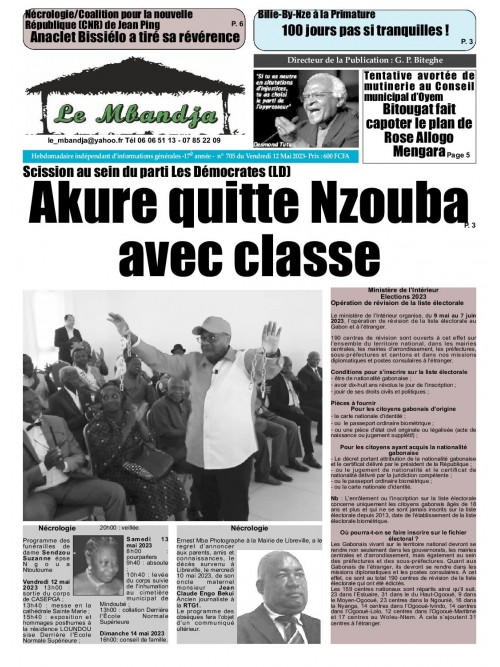 Le Mbandja 12/05/2023