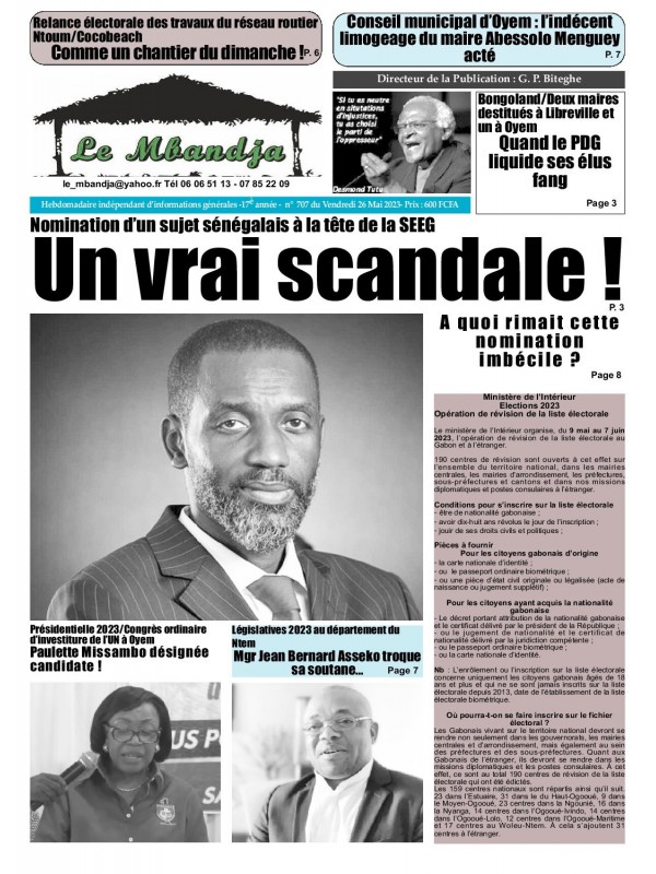 Le Mbandja 26/05/2023