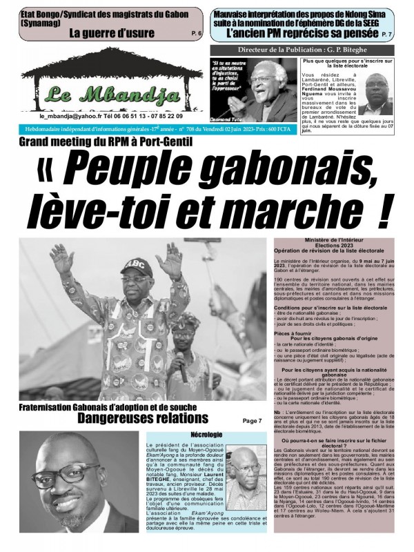 Le Mbandja 02/06/2023