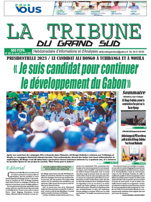 La Tribune du Grand Sud 14/08/2023