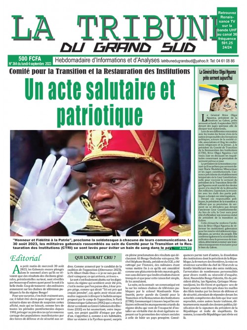 La Tribune du Grand Sud 04/09/2023