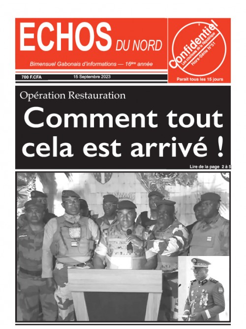 Echos du Nord Confidentiel 15/09/2023