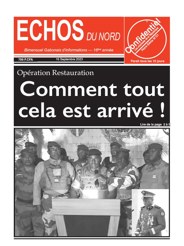 Echos du Nord Confidentiel 15/09/2023