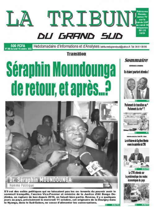 La Tribune du Grand Sud 16/10/2023