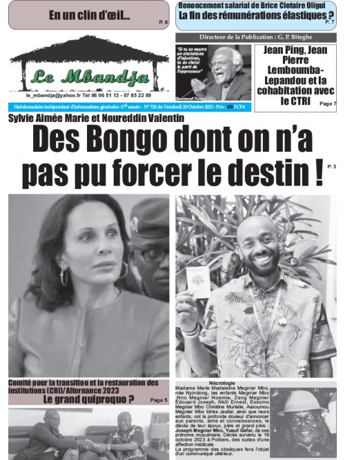 Le Mbandja 20/10/2023