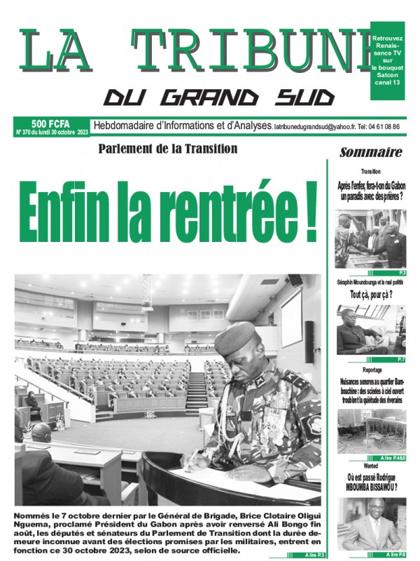 La Tribune du Grand Sud 30/10/2023