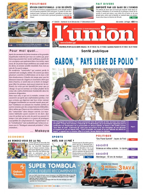L'Union 16/12/2017
