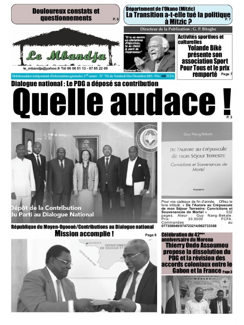 Le Mbandja 01/12/2023