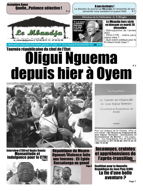 Le Mbandja 22/12/2023