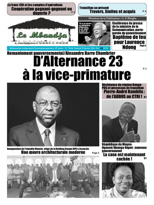 Le Mbandja 19/01/2024