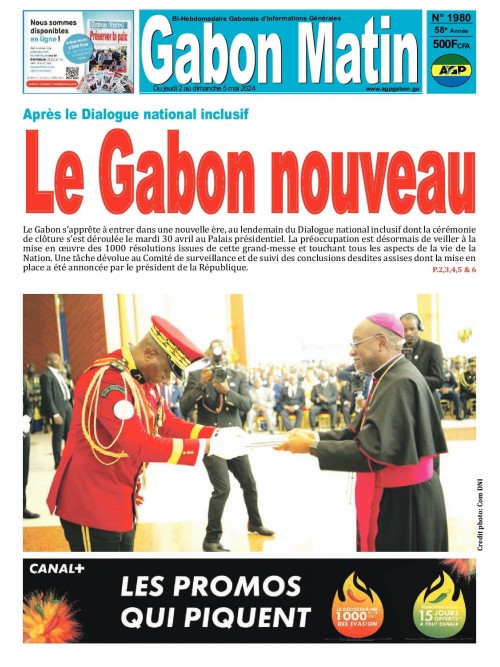 Gabon Matin 02/05/2024