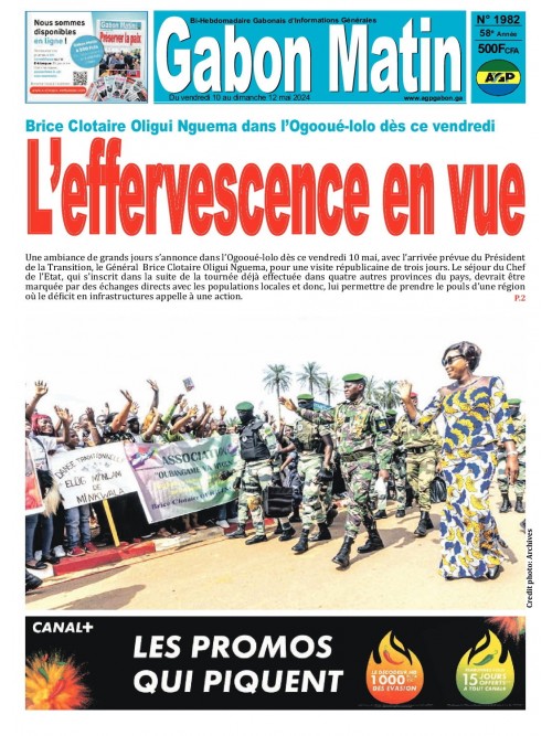 Gabon Matin 10/05/2024