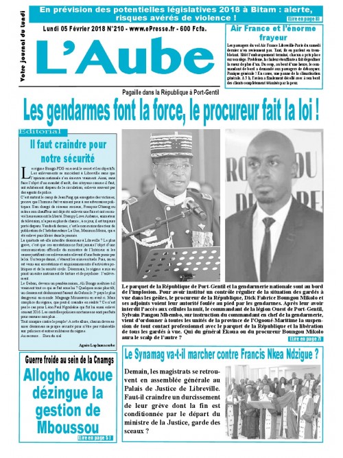 L'Aube 05/02/2018