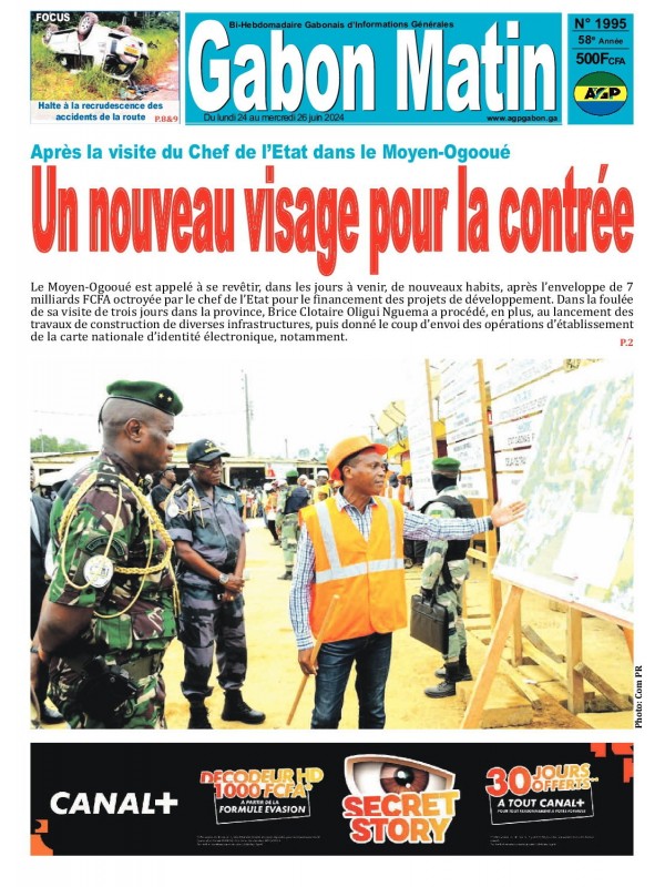 Gabon Matin 24/06/2024