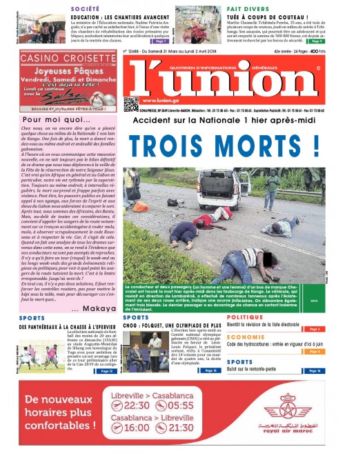 L'Union 31/03/2018