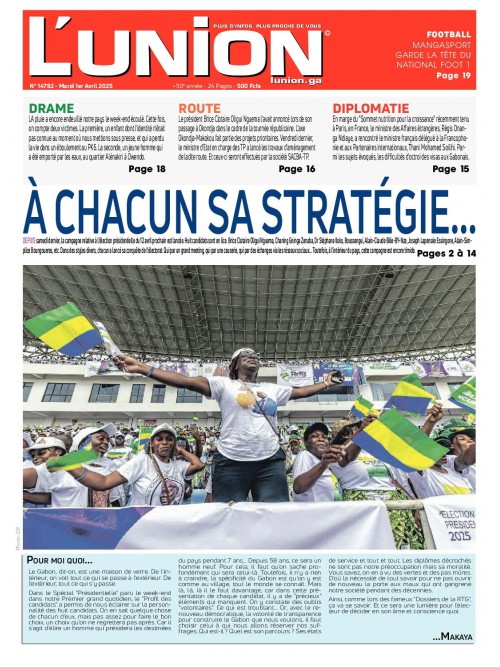 L'Union 01/04/2025